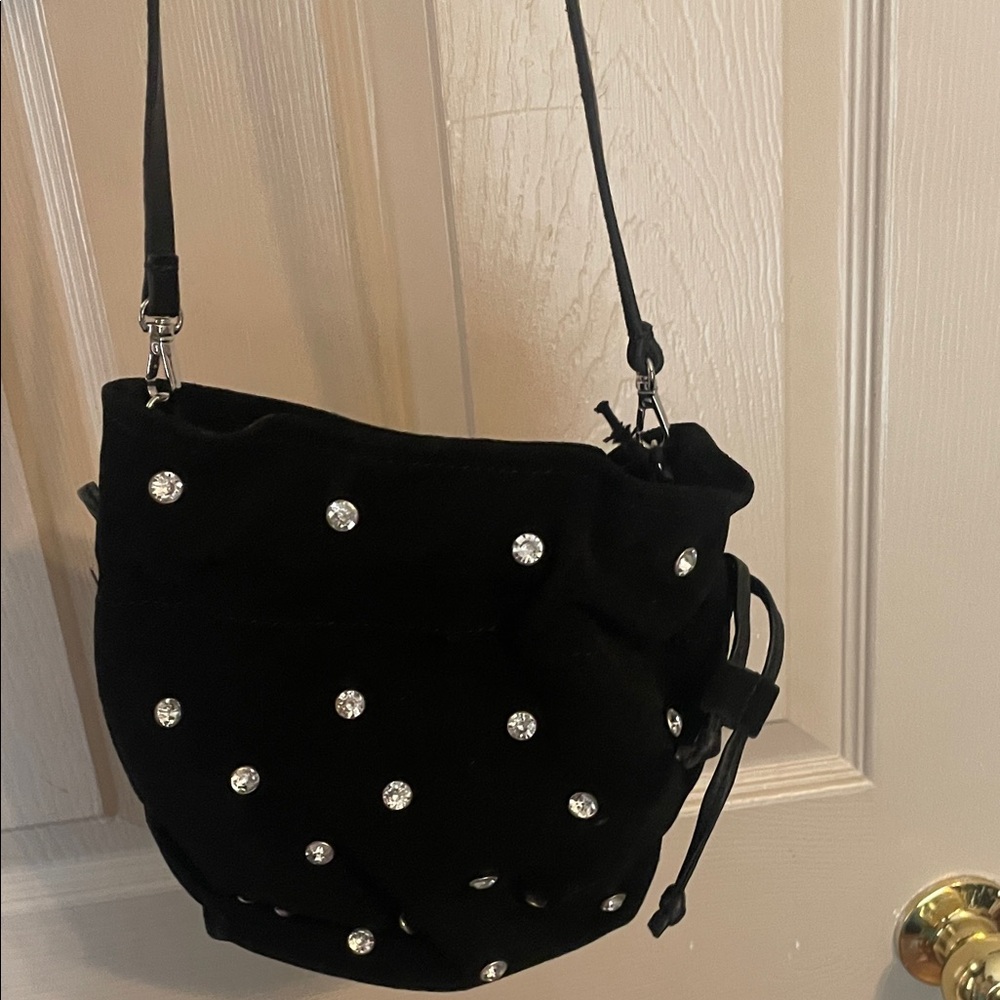 Black Studded Women's Bag